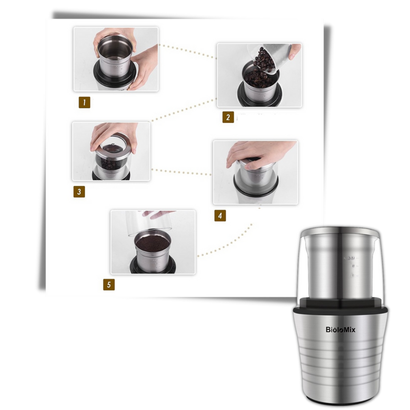 Mühle für Kaffee und Gewürze