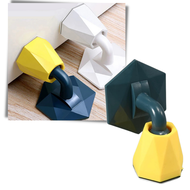 Silikon-Türstopper und -Halter