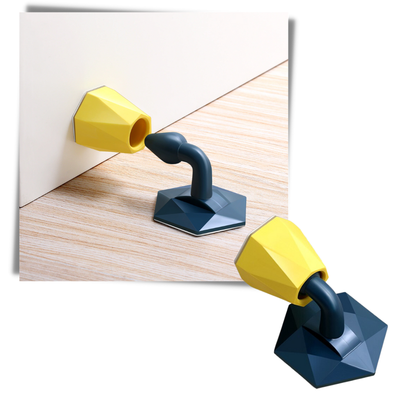 Silikon-Türstopper und -Halter