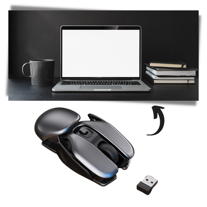 Kabellose ergonomische Gaming-Maus