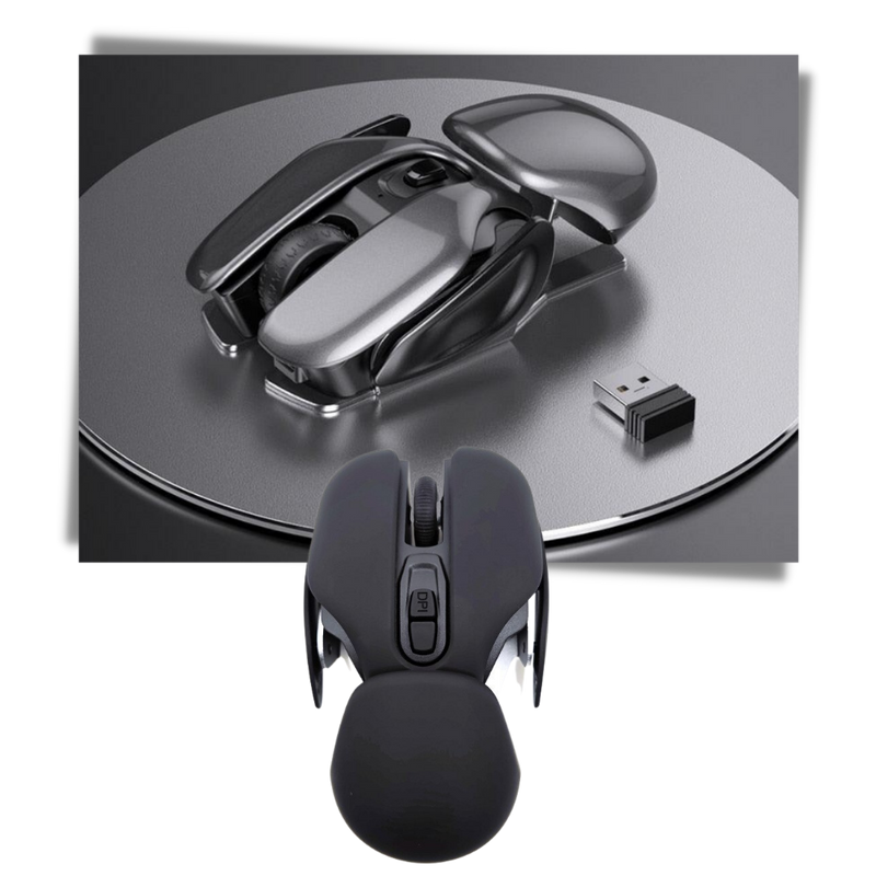 Kabellose ergonomische Gaming-Maus