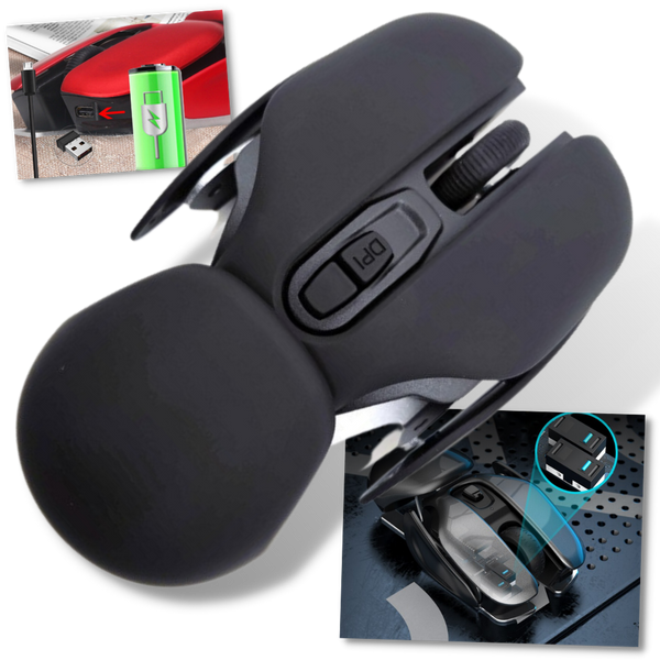 Kabellose ergonomische Gaming-Maus