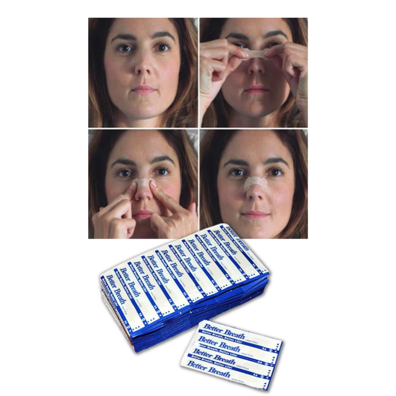 100er-Pack Nasalstreifen gegen Schnarchen