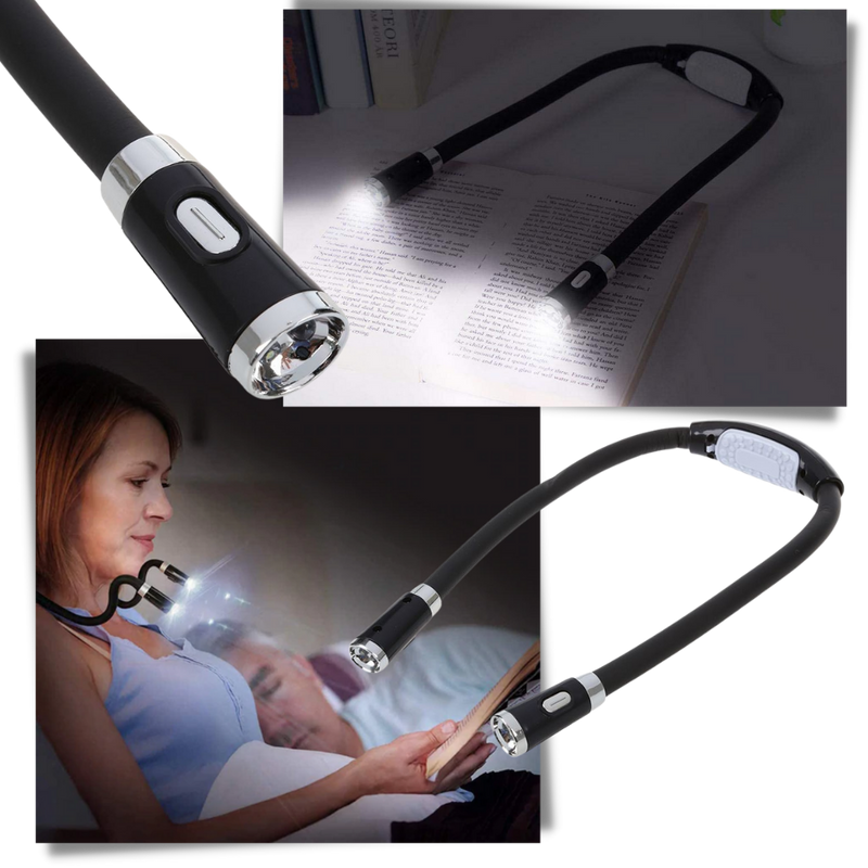 LED-Hals-Leselampe