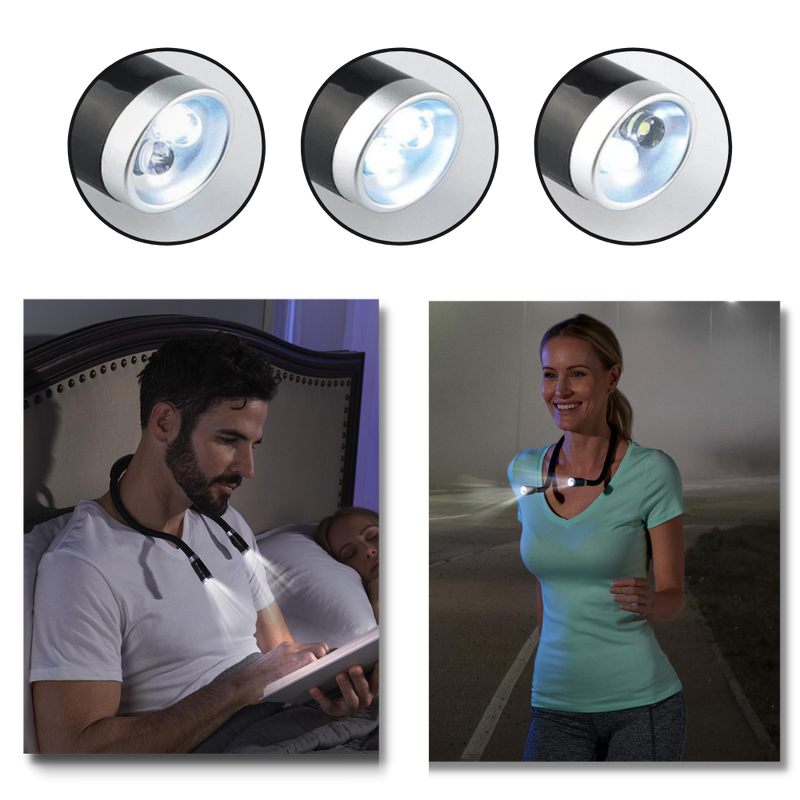 LED-Hals-Leselampe
