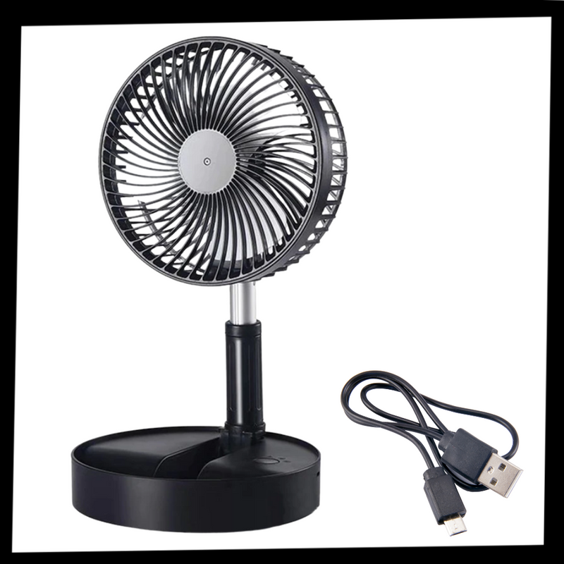 Einzigartiger tragbarer, faltbarer USB-Ventilator