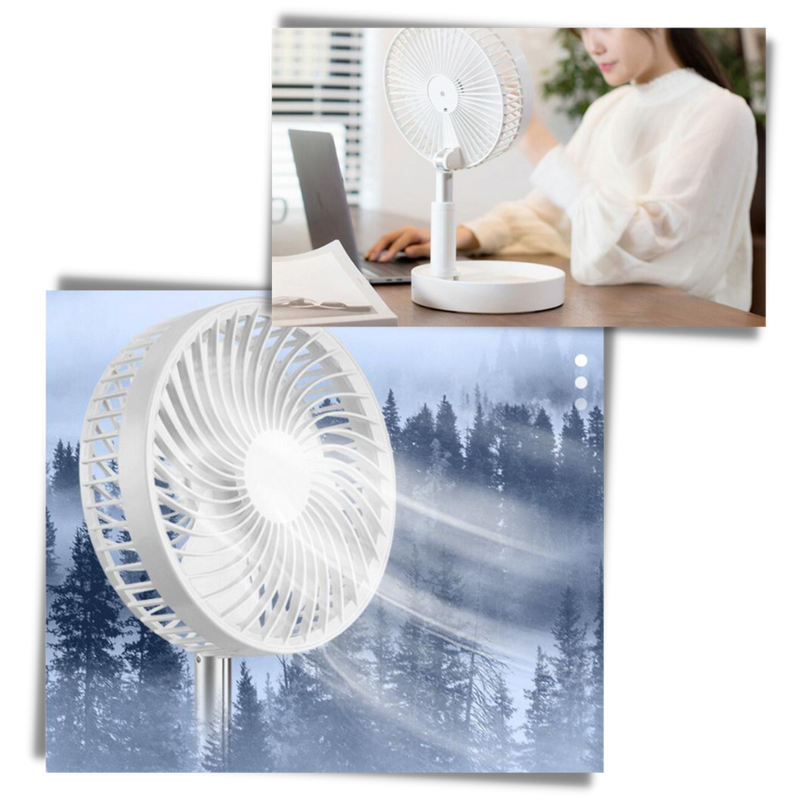 Einzigartiger tragbarer, faltbarer USB-Ventilator