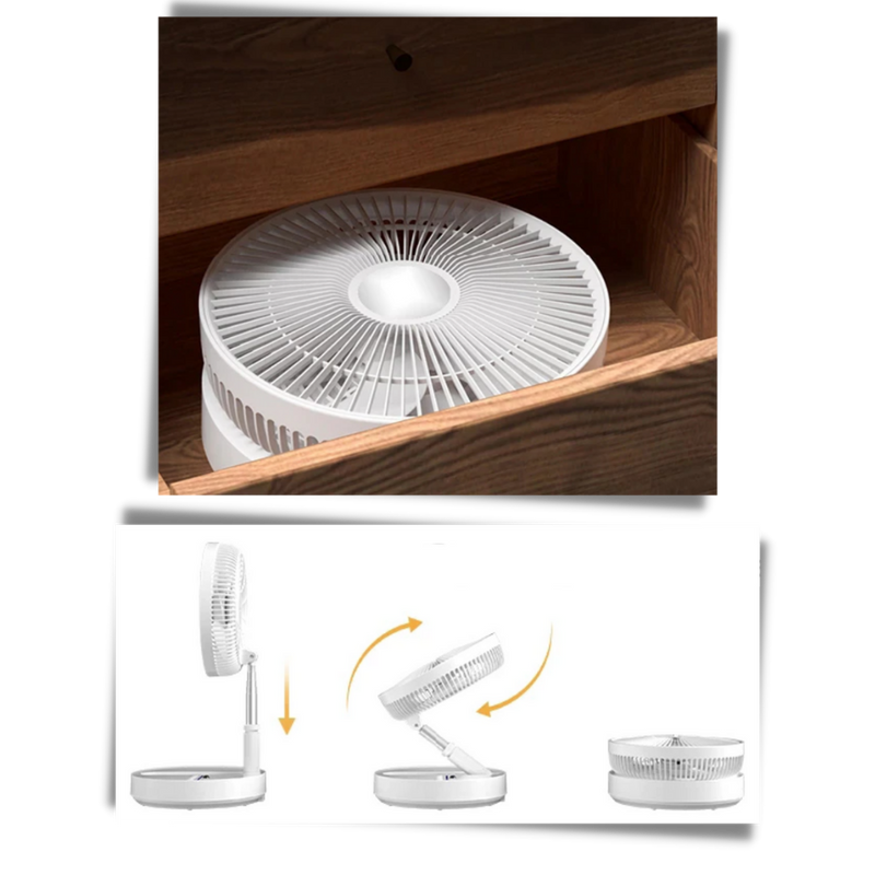 Einzigartiger tragbarer, faltbarer USB-Ventilator