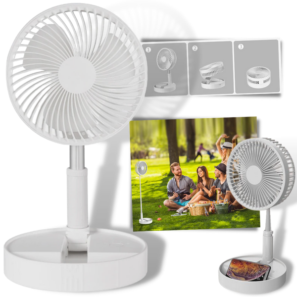 Einzigartiger tragbarer, faltbarer USB-Ventilator