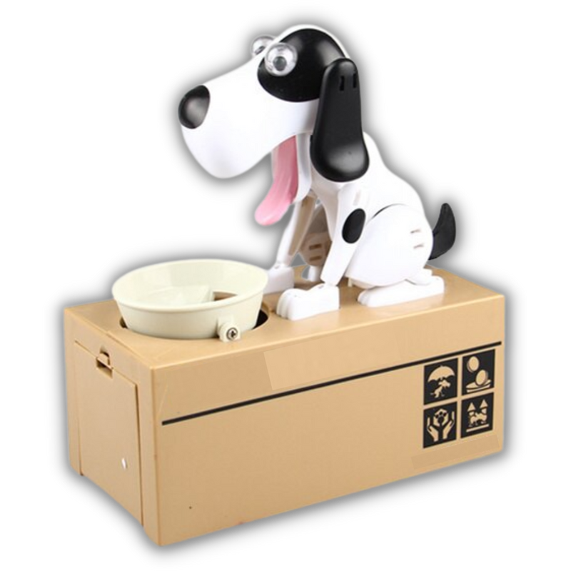Welpenhund-Sparschwein