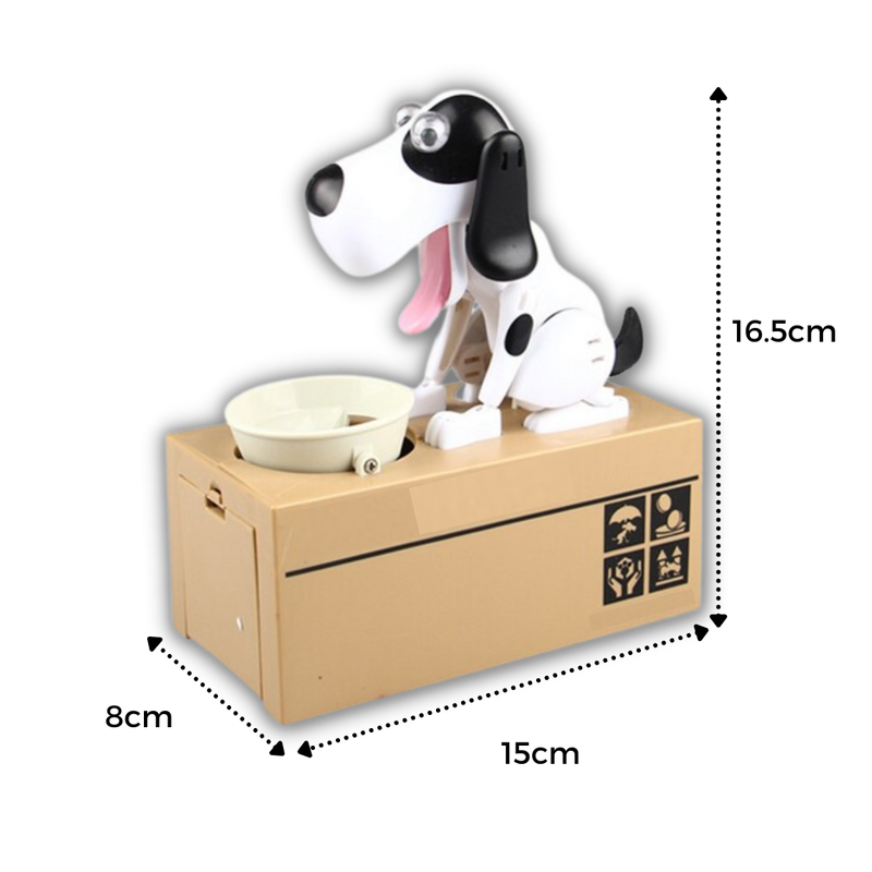 Welpenhund-Sparschwein