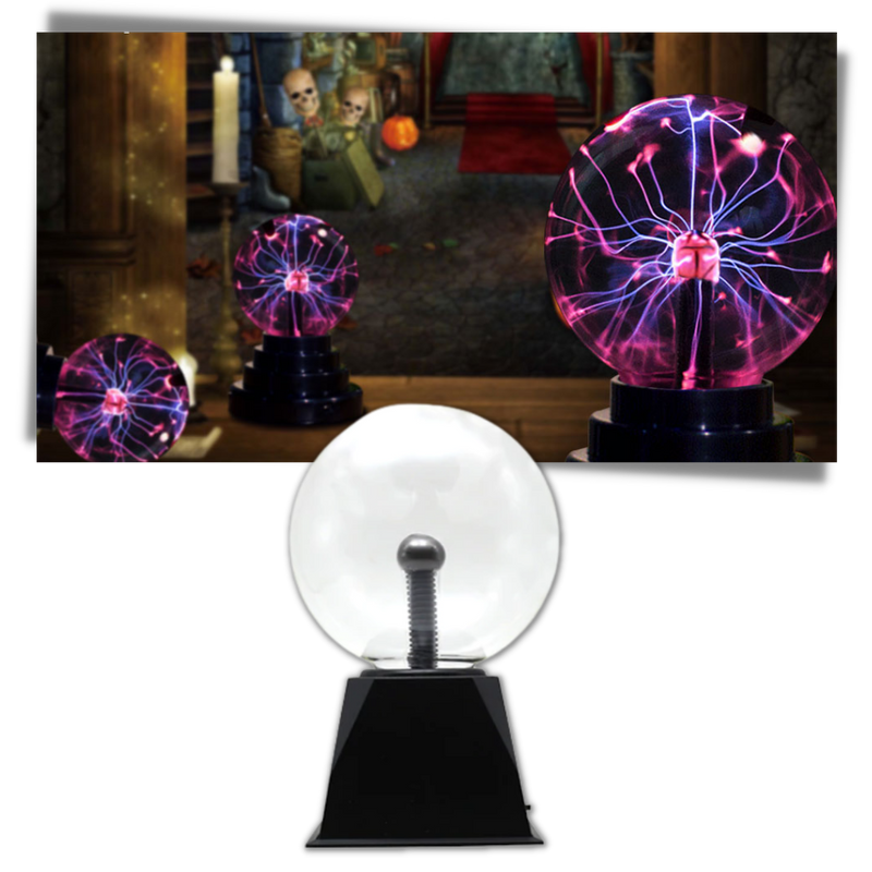 Magische Plasmaball-Lampe