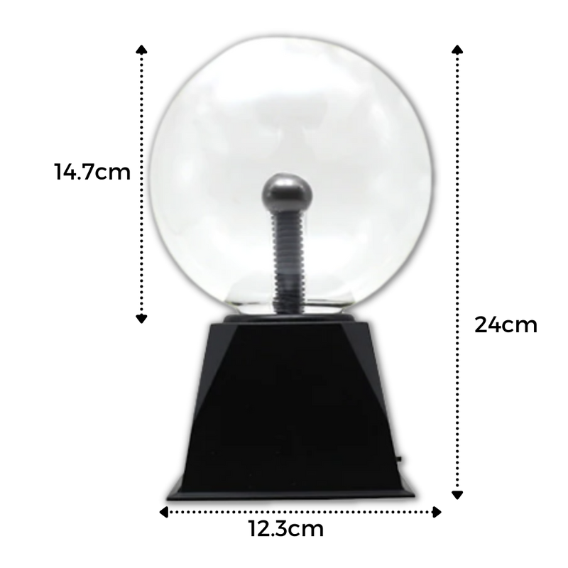 Magische Plasmaball-Lampe