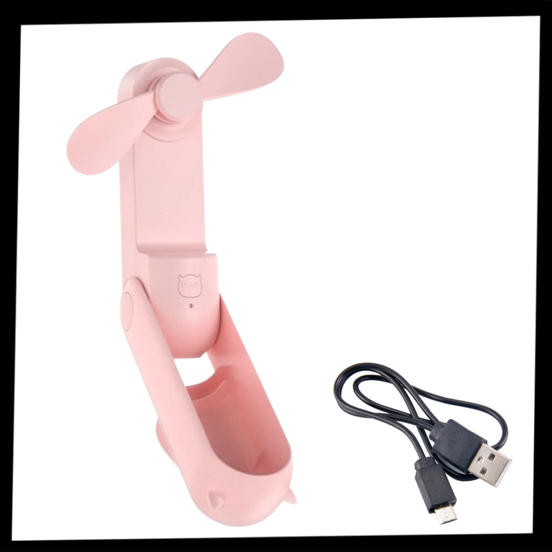 Mini-Handventilator mit USB
