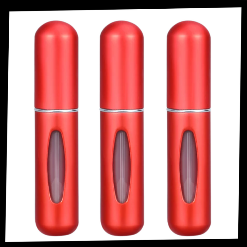 3er-Pack Mini-Parfümflaschen zum Nachfüllen
