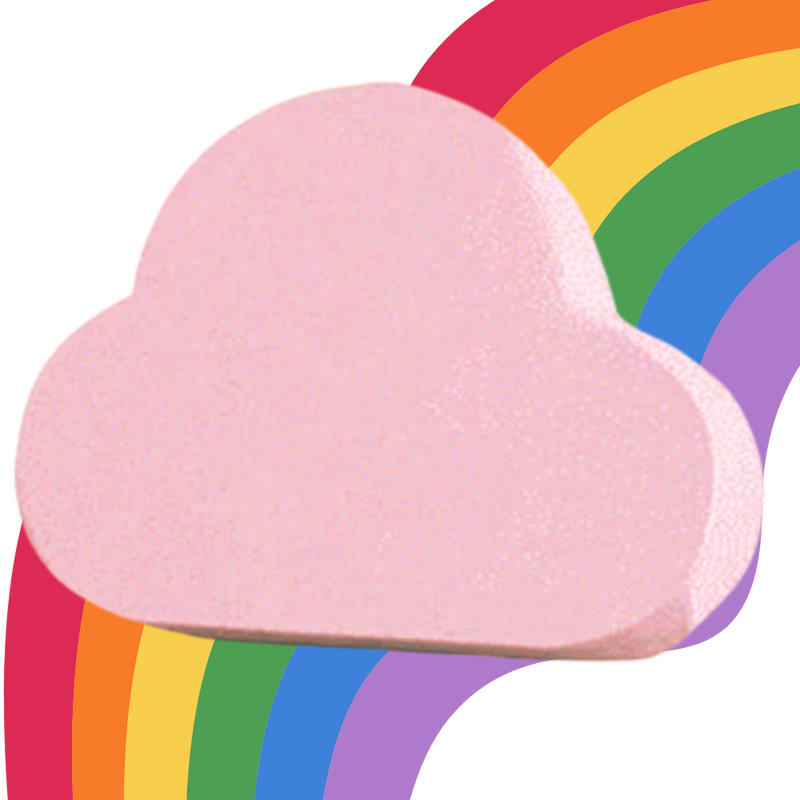 Bunte Meersalz-Badebombe
