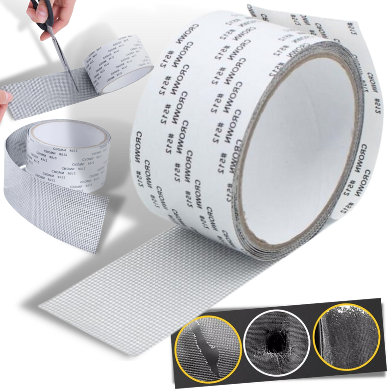 Fliegengitter und Maschenreparaturband