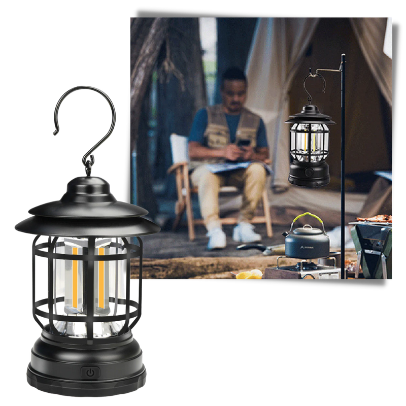 Retro LED Camping Laterne