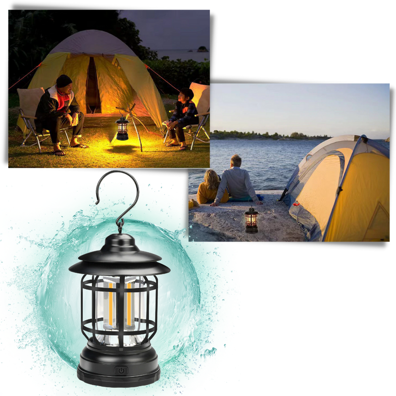 Retro LED Camping Laterne