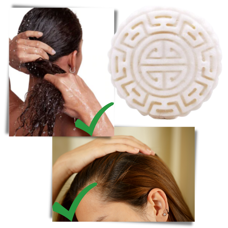 Festes Reis Shampoo & Haarspülung Bar