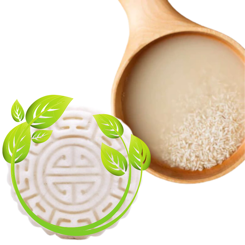 Festes Reis Shampoo & Haarspülung Bar