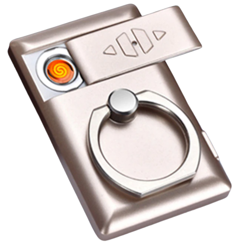 Telefon-Ring mit Feuerzeug
