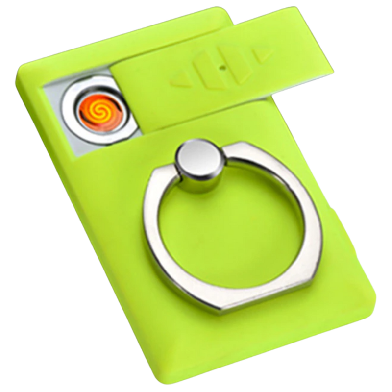 Telefon-Ring mit Feuerzeug