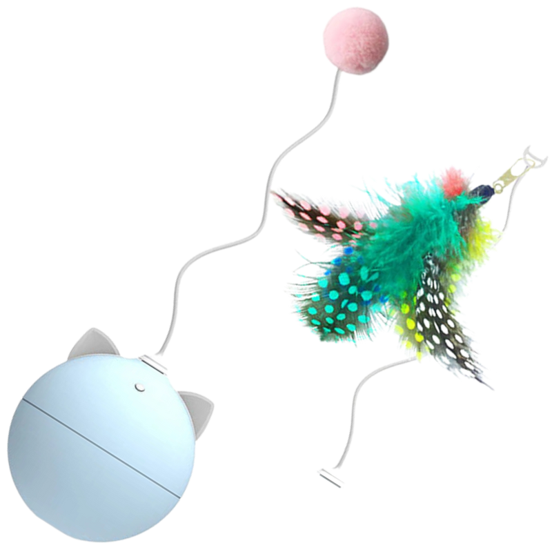 Katzenspielball mit Auto-Roll-Funktion