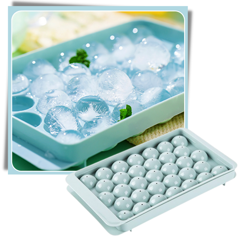 Rundes Eiswürfelform-Set