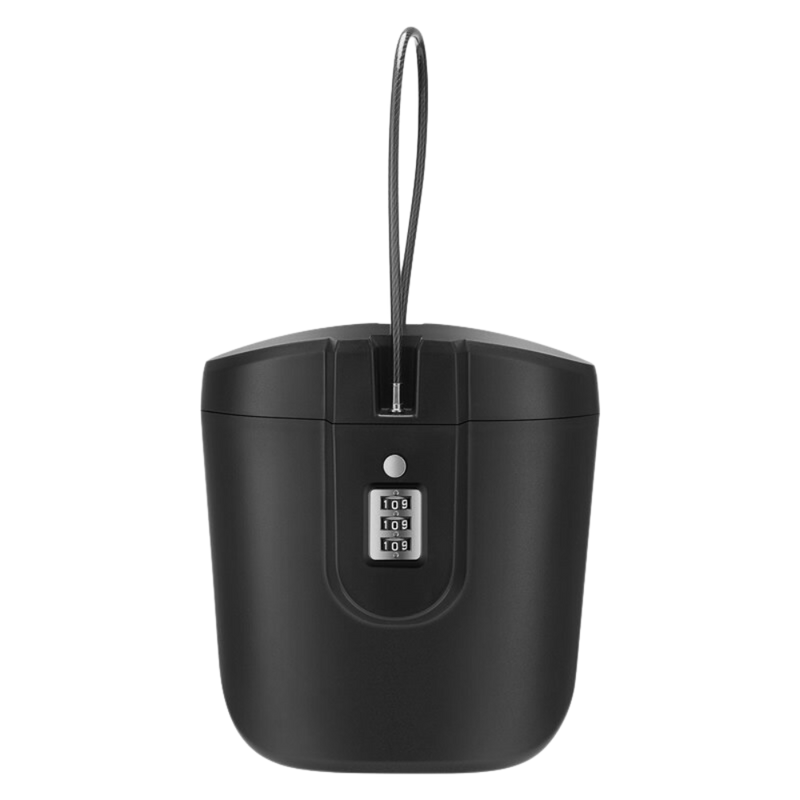 Tragbare Tresorbox mit Handgriff