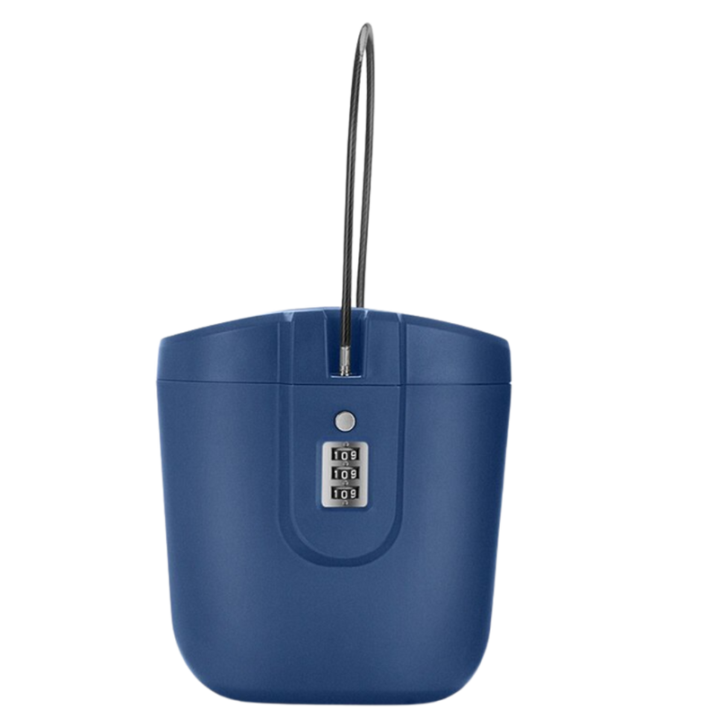Tragbare Tresorbox mit Handgriff