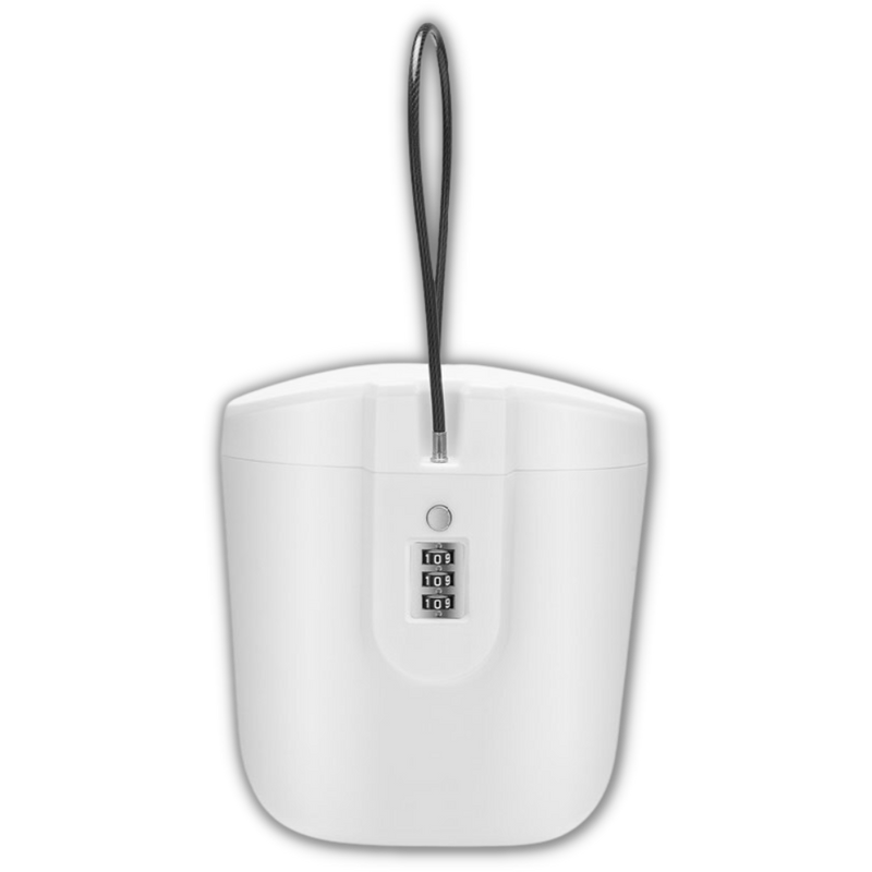 Tragbare Tresorbox mit Handgriff