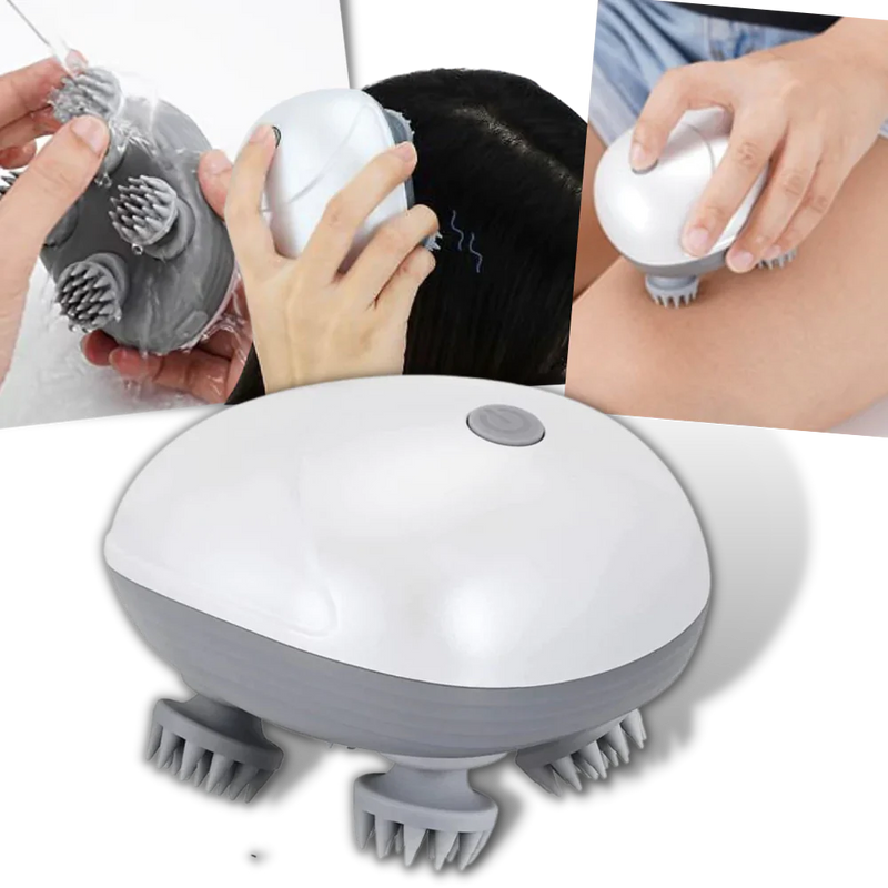 Vibrierendes Kopfhaut-Massagegerät
