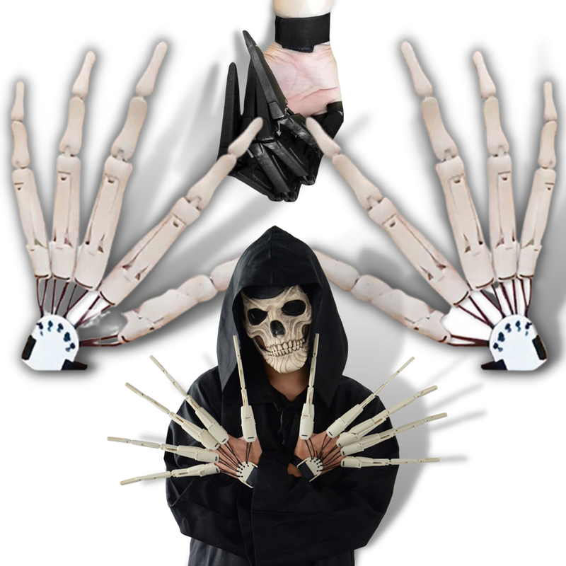 Fake Skelett Hände Handschuh