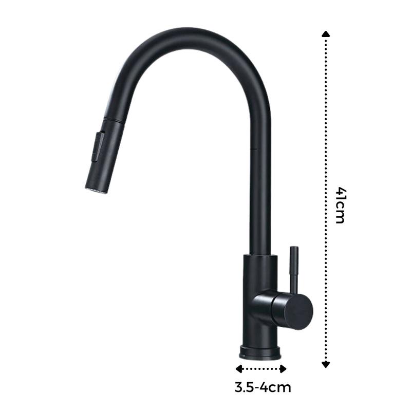 Flexible Küchenarmatur mit Sensor
