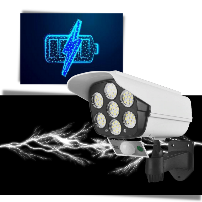 Solar-Bewegungsmelder LED-Lampe