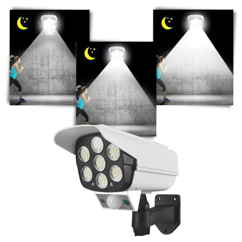 Solar-Bewegungsmelder LED-Lampe