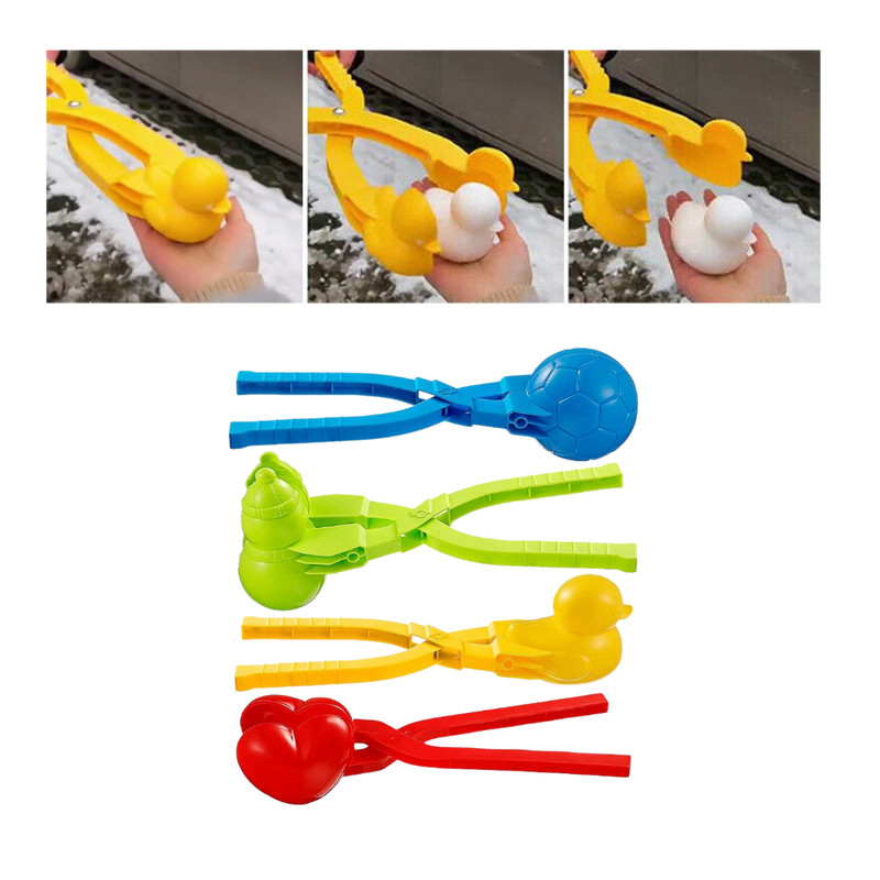 4er-Pack Schneeball-Maschine
