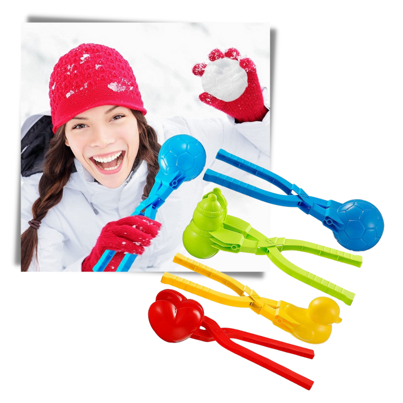 4er-Pack Schneeball-Maschine