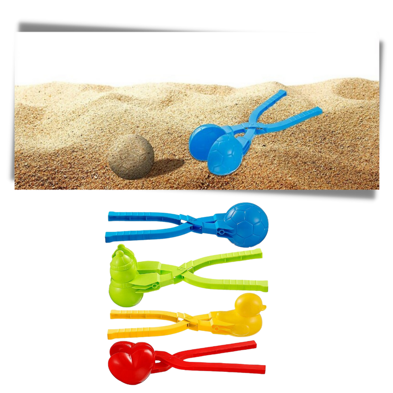 4er-Pack Schneeball-Maschine