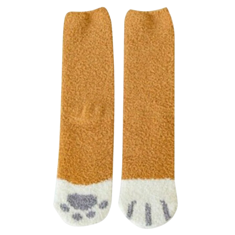 Katzenpfote Wintersocken