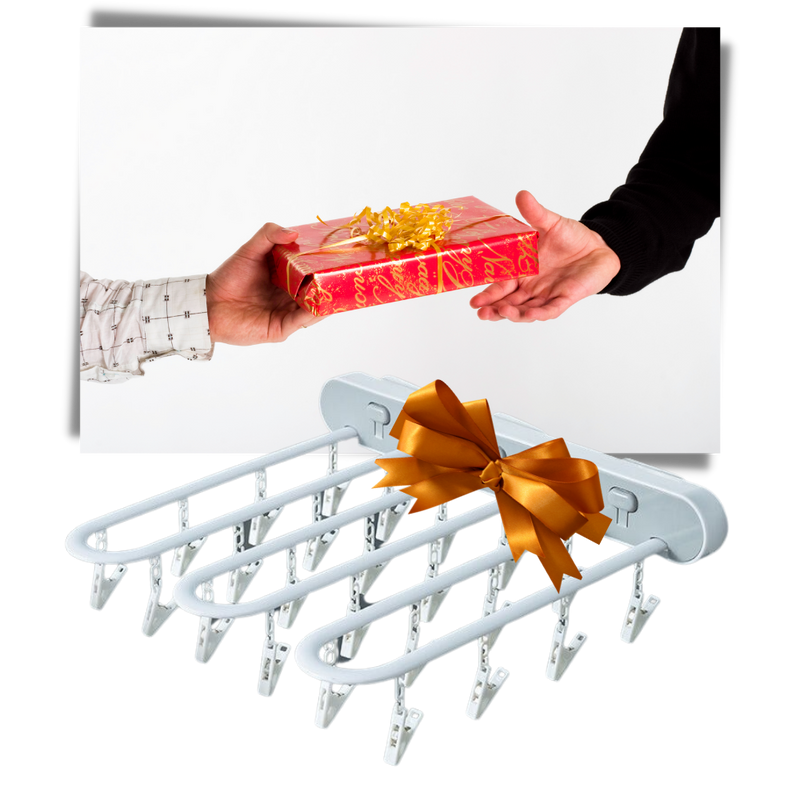 Wand-Kleiderorganisation