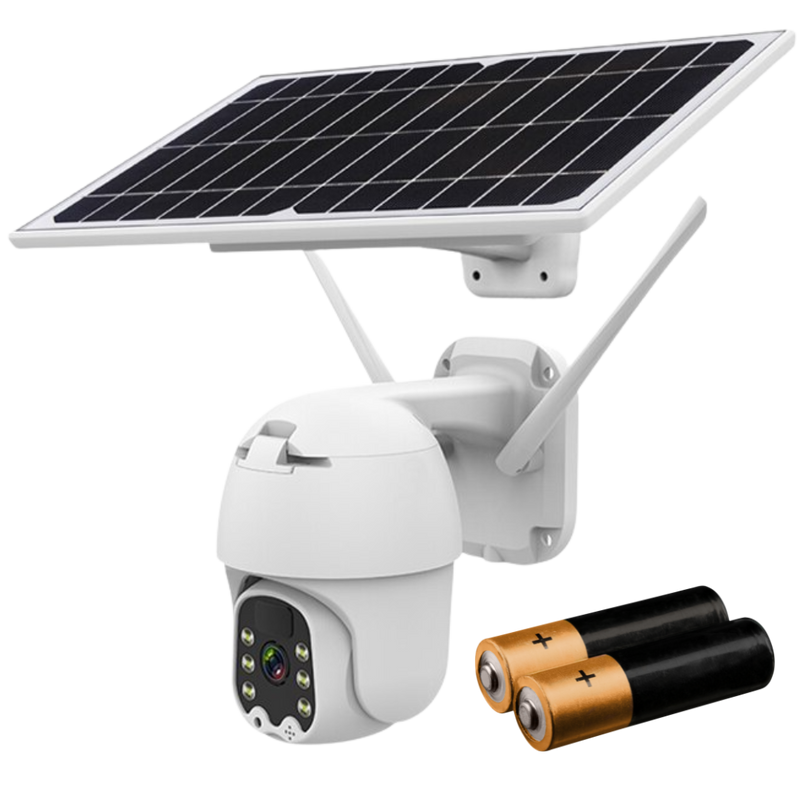 Solarbetriebene Außenkamera
