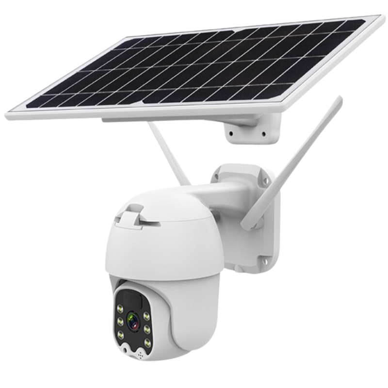 Solarbetriebene Außenkamera