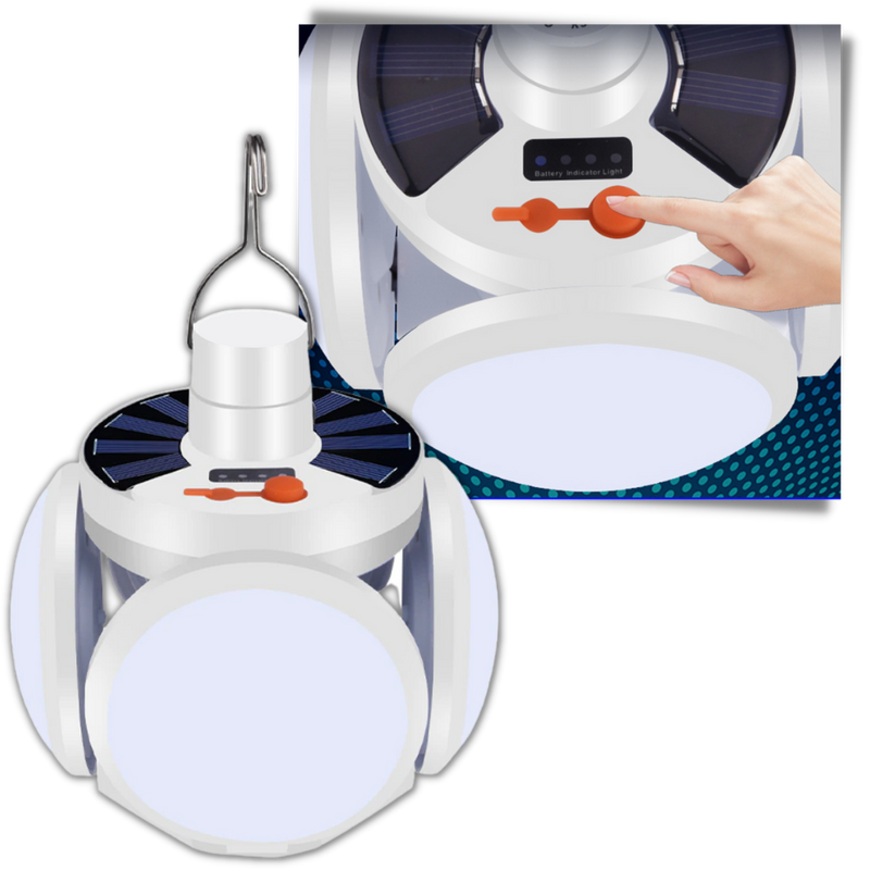 Wiederaufladbare Camping-LED-Lampe