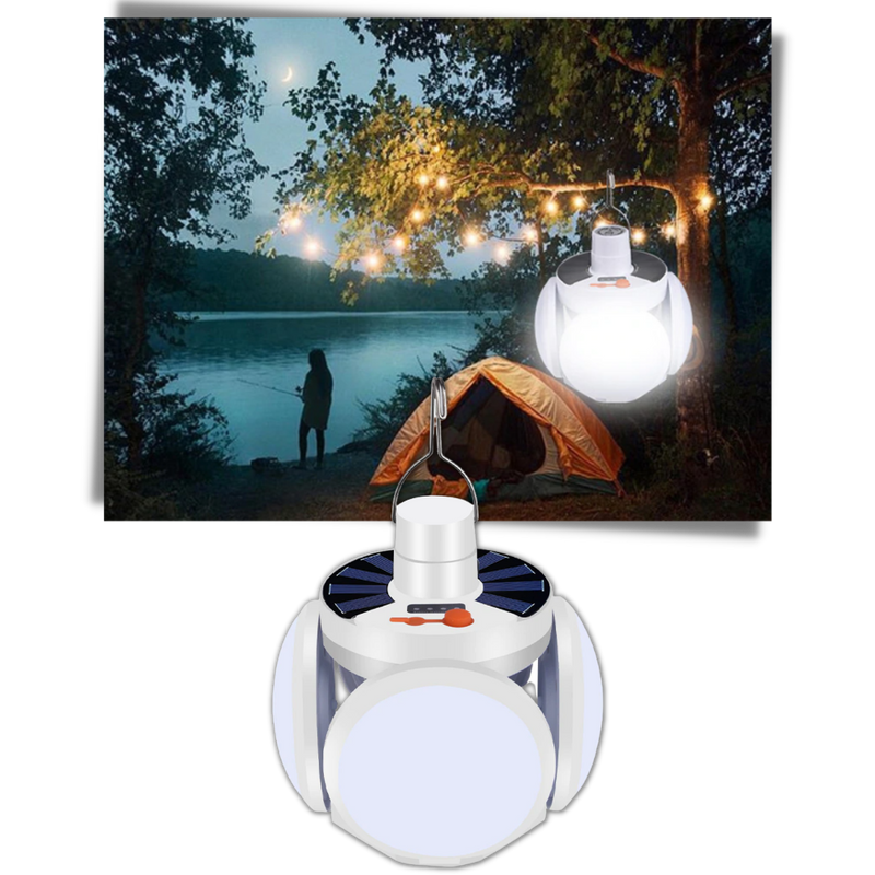 Wiederaufladbare Camping-LED-Lampe