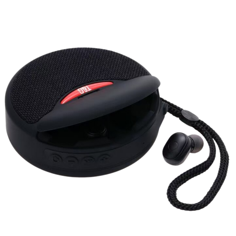 Kabelloser Bluetooth-Lautsprecher mit Kopfhörern
