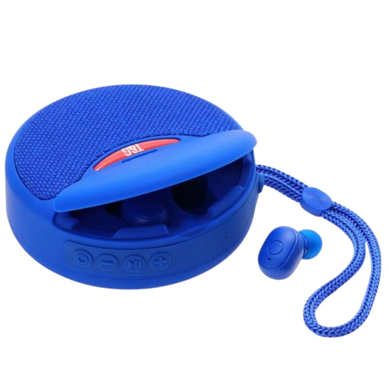 Kabelloser Bluetooth-Lautsprecher mit Kopfhörern