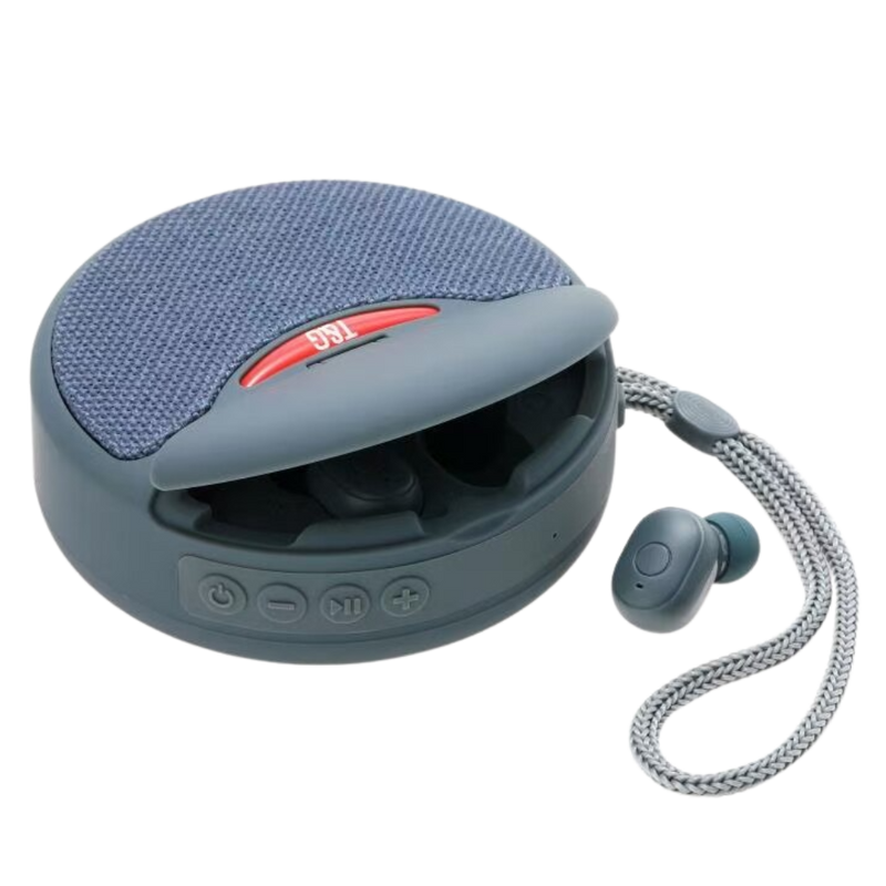 Kabelloser Bluetooth-Lautsprecher mit Kopfhörern