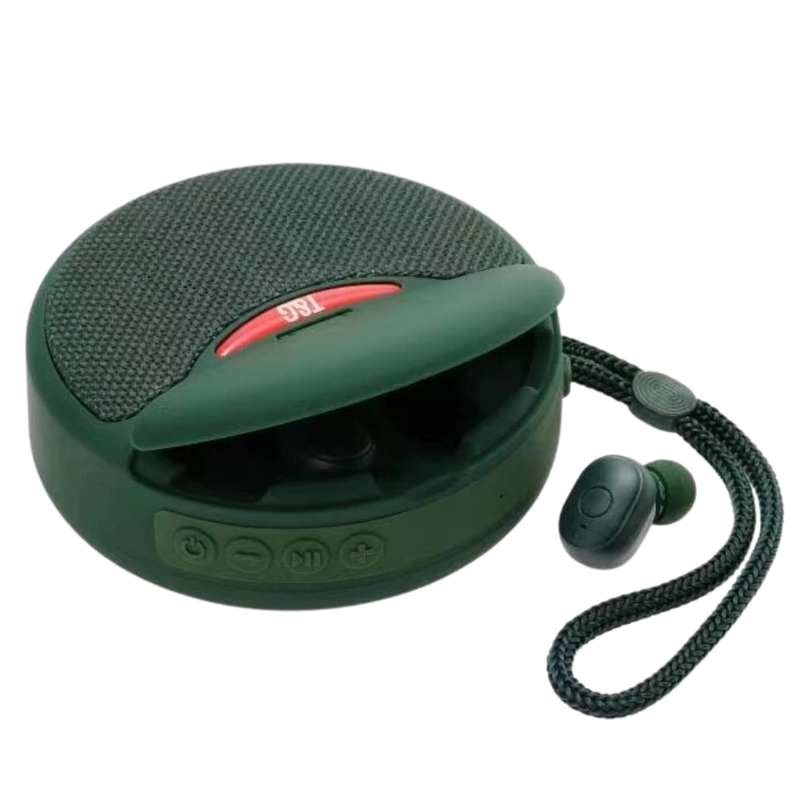 Kabelloser Bluetooth-Lautsprecher mit Kopfhörern